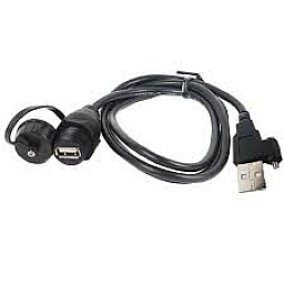 Bulk Head Mounted USB Port - Compatible with 70, 100, 205, 300, 650, 7xx Series  MS-CBUSBFM1