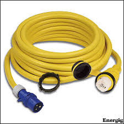 Marinco 32A 230V Cordset 15m with European Plug