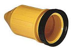 Marinco 32A Weatherproof Cover With Threaded Ring Yellow (Export version)