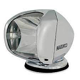 Marinco Spotlight 100W 12V/24V Chrome including Remote SPLR-2