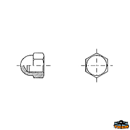 S. S ГАЙКА ф4mm