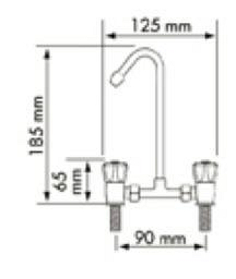 TAP MIXER SMALL SIZE