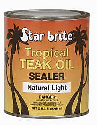 Teak Oil/Sealer Light 1000 ml - Europe