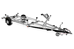 НОВ КОЛЕСАР ЗА ЛОДКА МАРКА BRENDERUP 1300 КГ. - 6,1 M -ТОВАРОНОСИМОСТ 980 КГ - МОДЕЛ 201300B